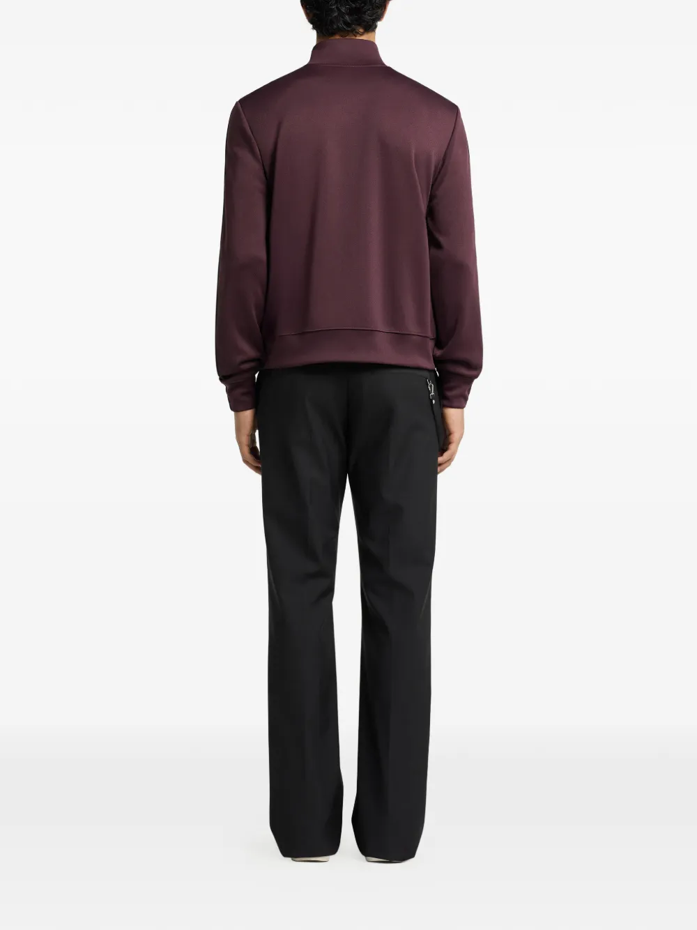 Courrèges T-shirt met geborduurd logo Rood