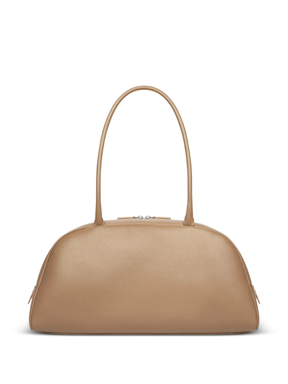 Courrèges Monday leren schoudertas Beige