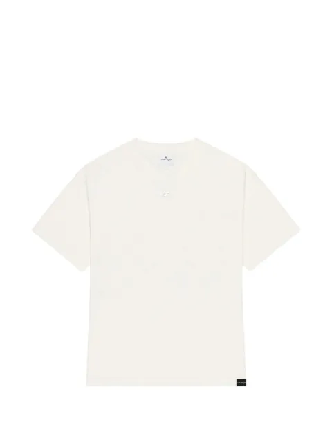 Courrèges Kiss-print oversized T-shirt