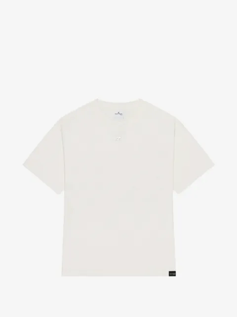 Courrèges Kiss-print oversized T-shirt
