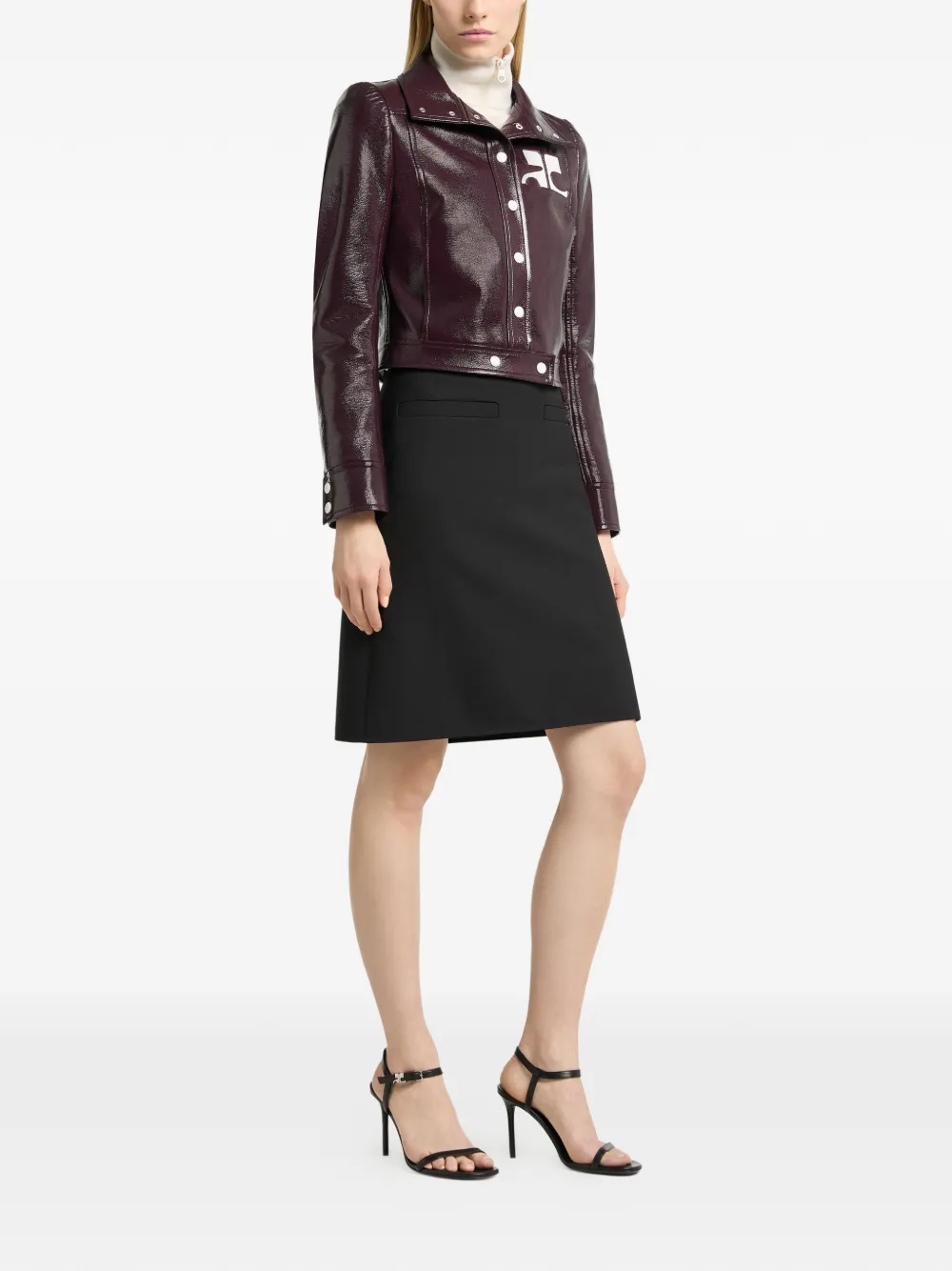 Courrèges Reedition Vinyl jack Rood