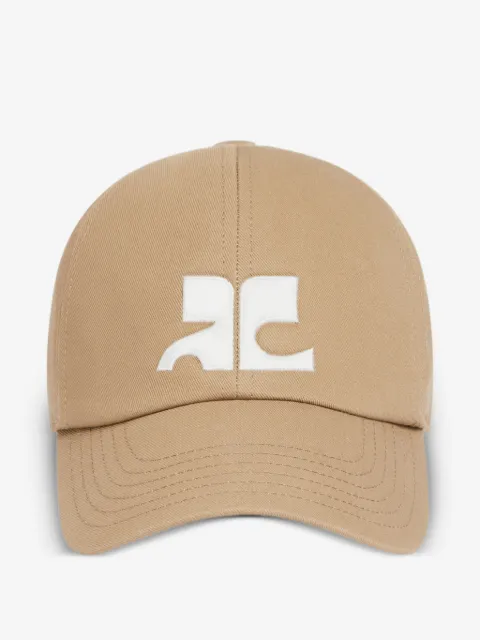 Courrèges AC-logo cotton cap