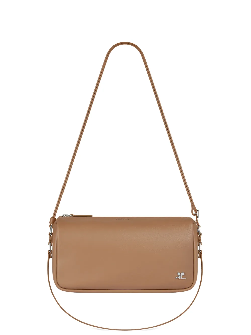Courrèges samll Three Sixty shoulder bag - Toni neutri