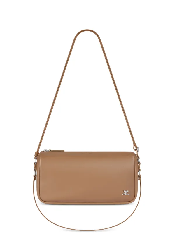 Courrèges Small Three Sixty Shoulder Bag in Neutrals