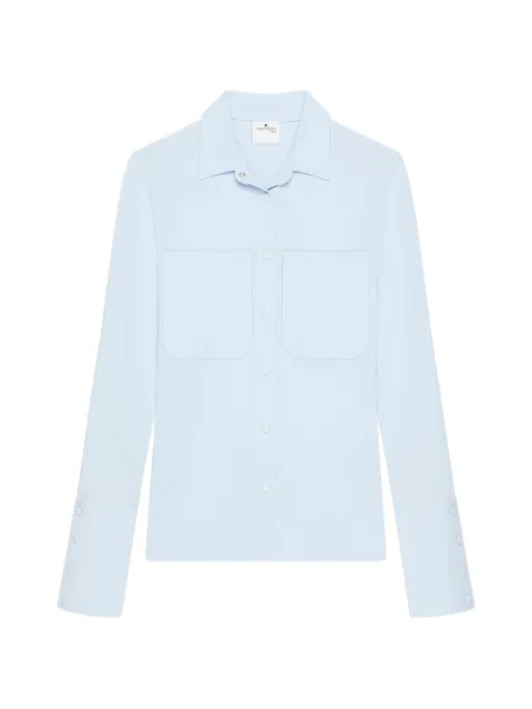 Courrèges camisa con dos bolsillos