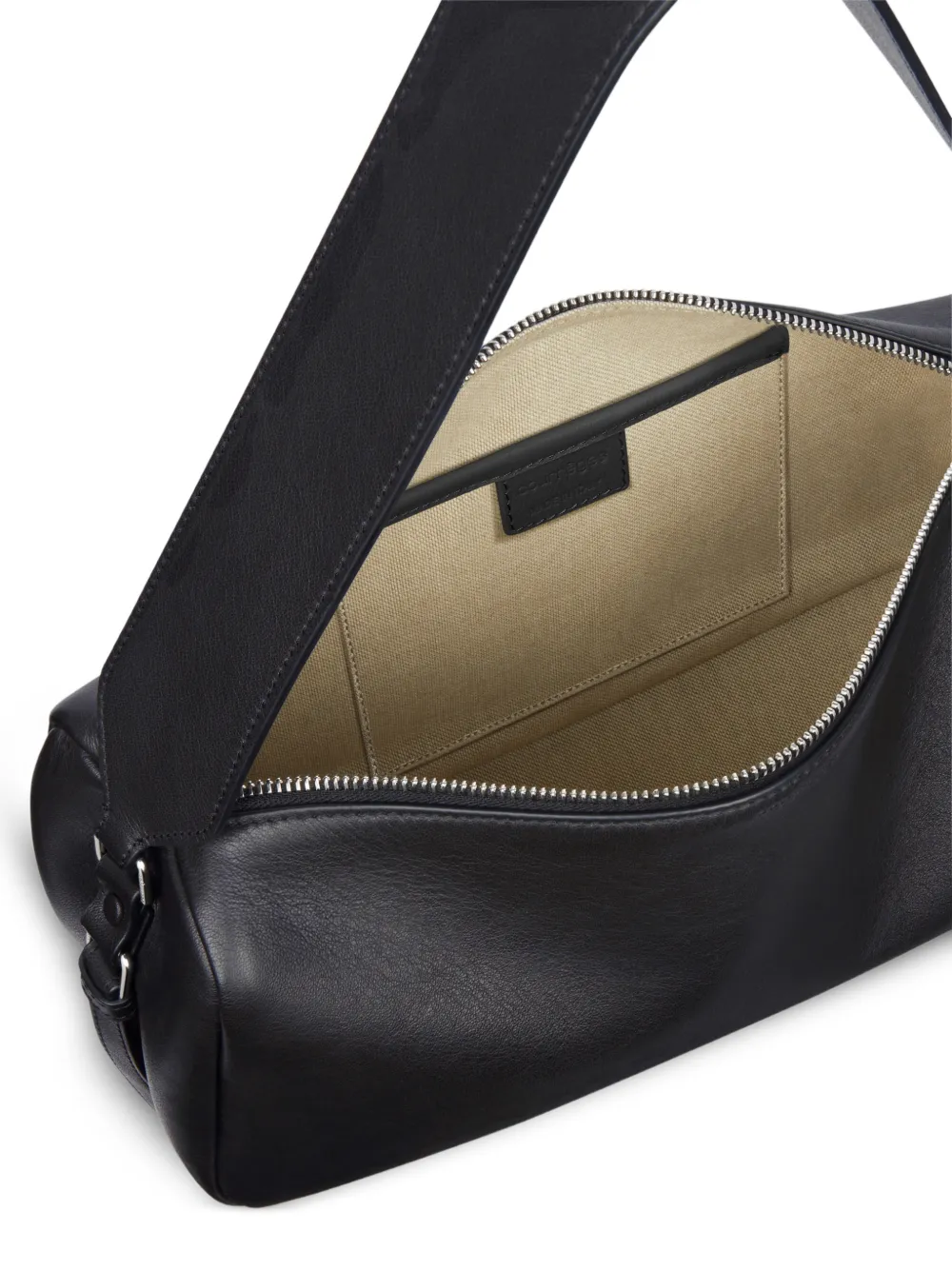 Courrèges Three Sixty medium schoudertas Zwart