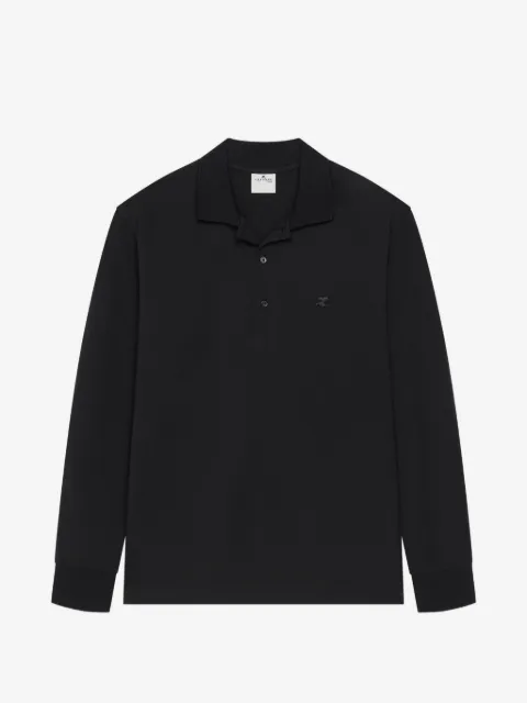 Courrèges AC logo-detail polo shirt