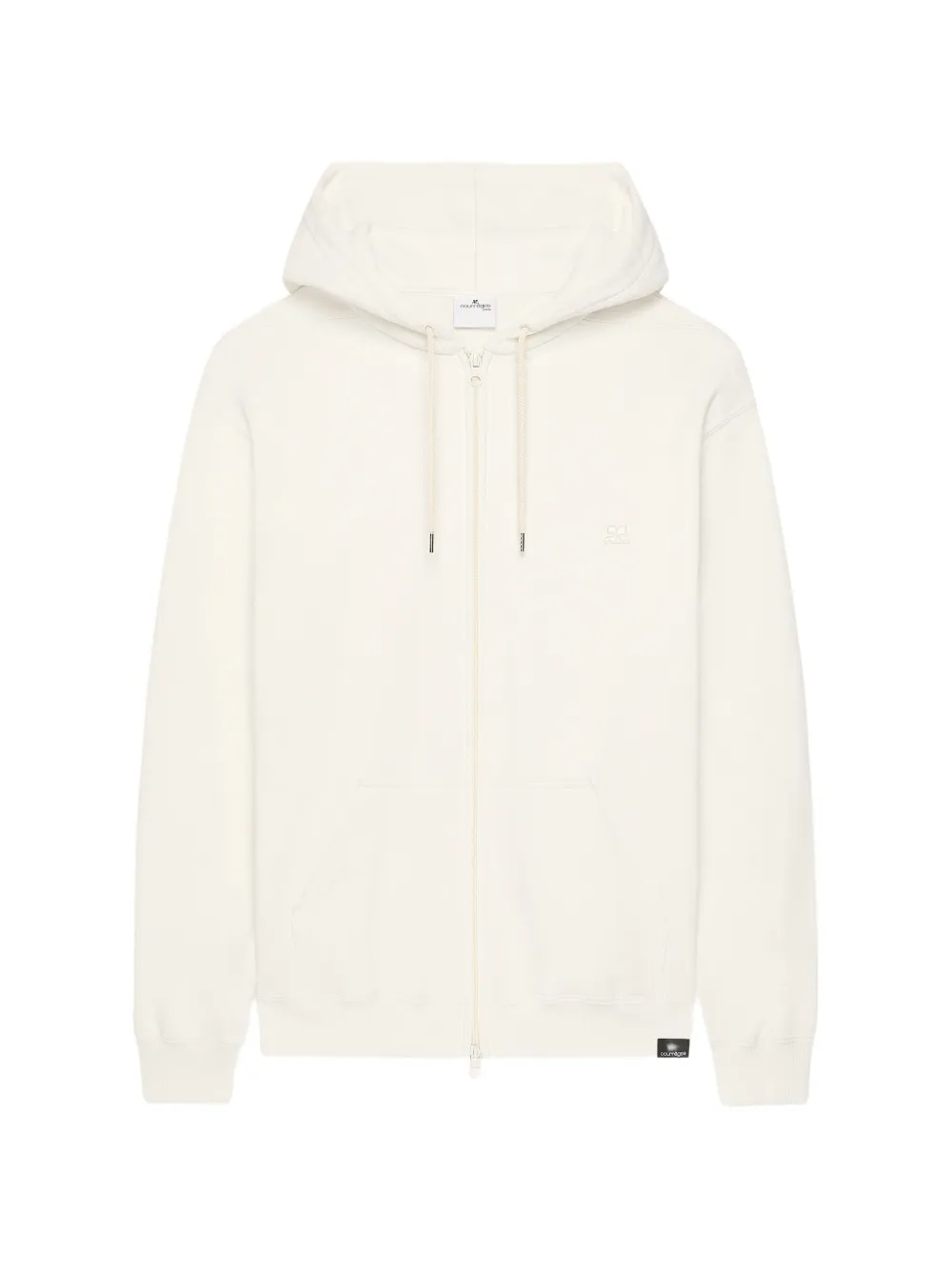 Courrèges Felpa con logo - Bianco