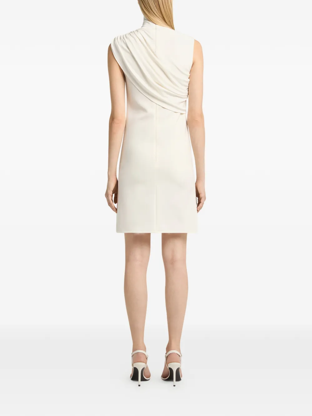 Courrèges Mini-jurk met A-lijn Beige