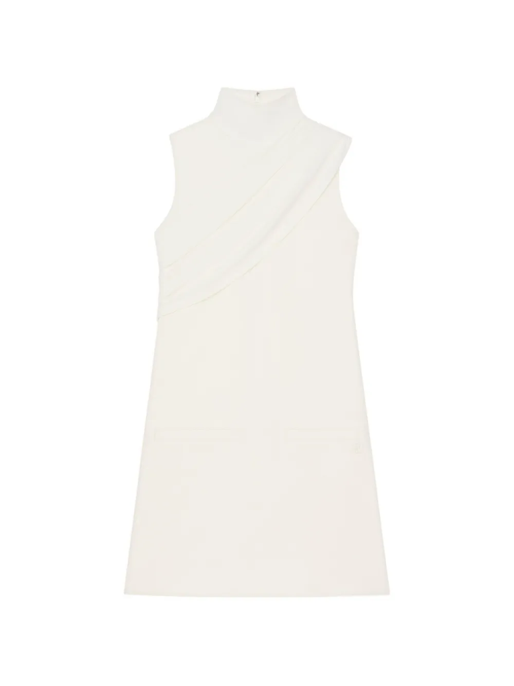 Courrèges Mini-jurk met A-lijn Beige