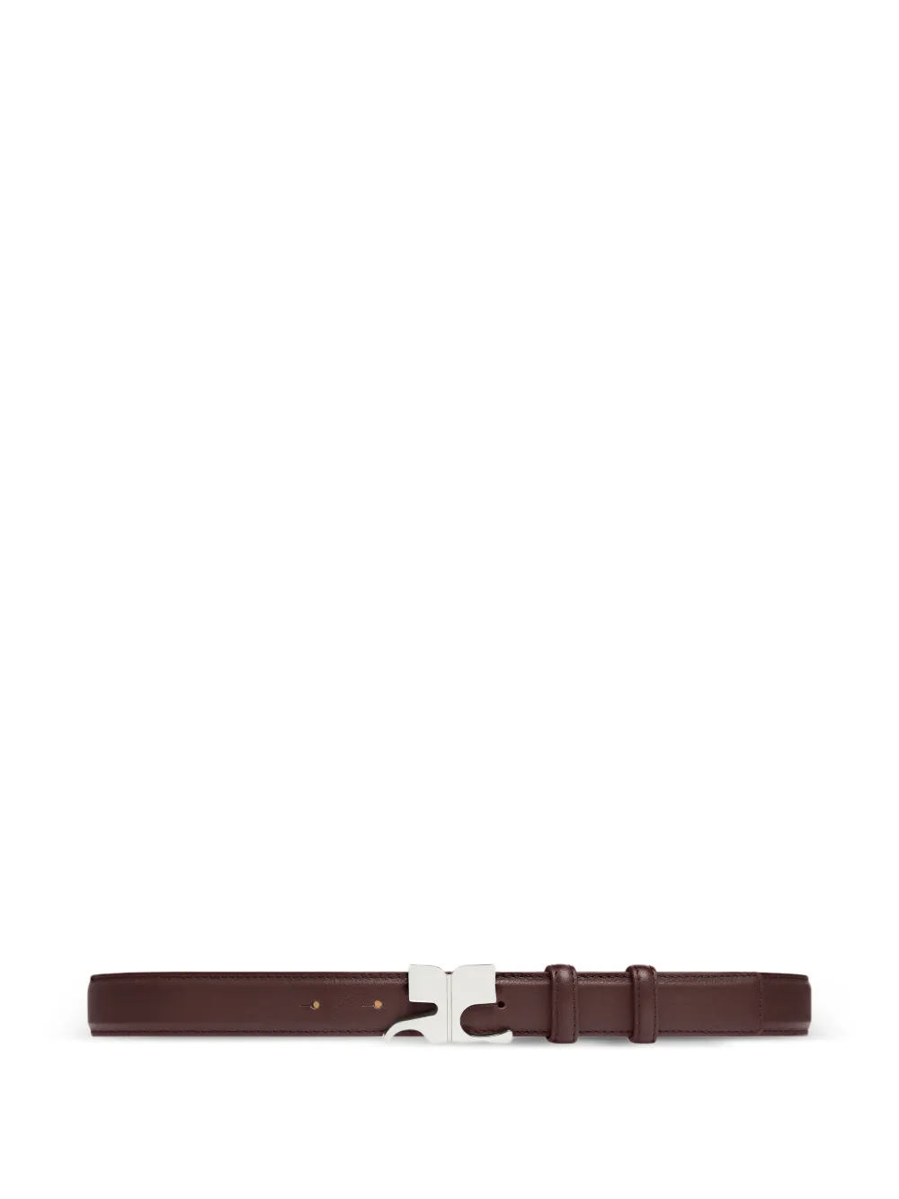 Courrèges AC riem met logo-plakkaat Rood