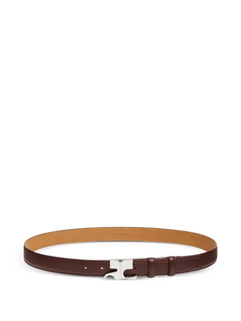 Courrèges AC logo-plaque belt