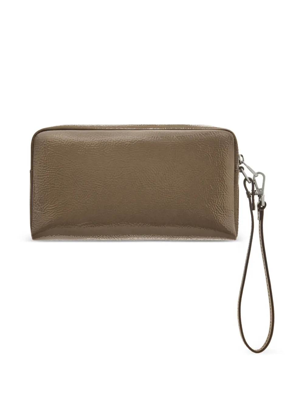 Courrèges AC Naplack make-up tas Bruin
