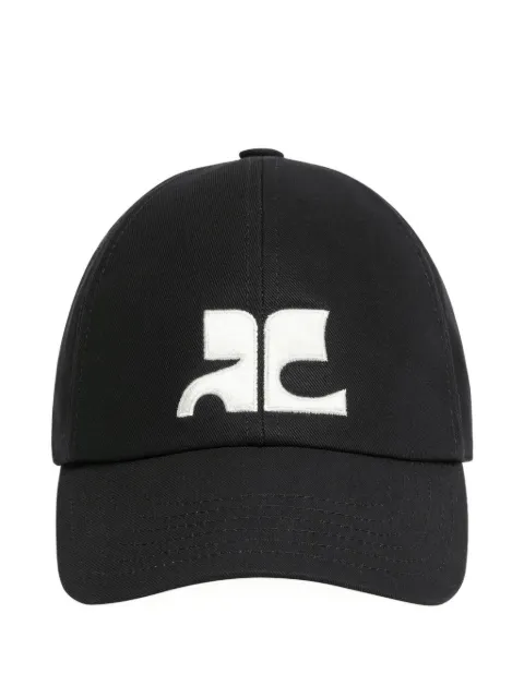 Courrèges AC logo-embroidered cap