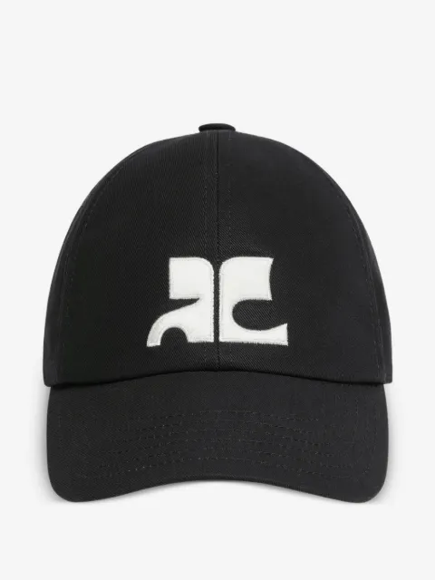 Courrèges AC logo-embroidered cap
