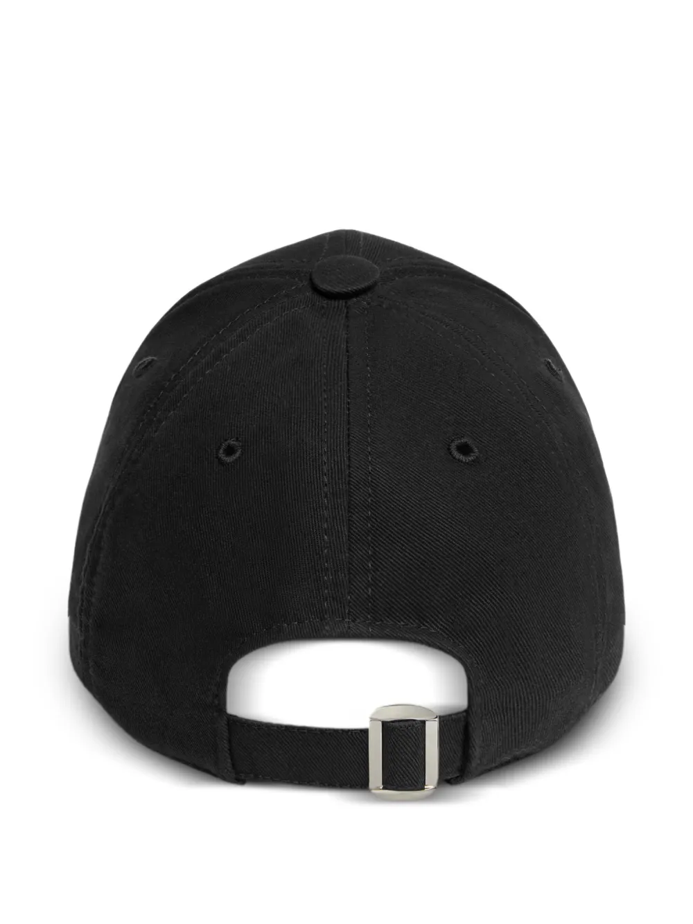 Courrèges AC pet met geborduurd logo Zwart