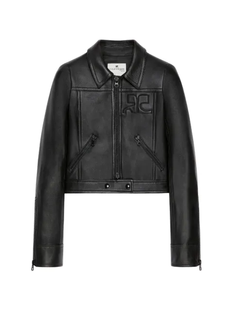 Courrèges lodo-detail jacket