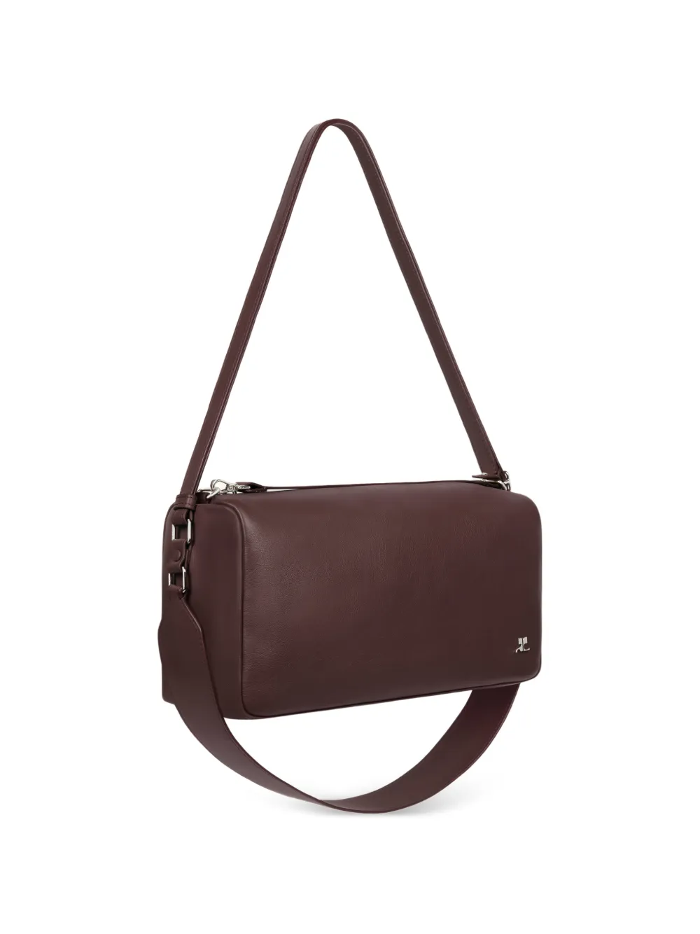 Courrèges Three Sixty medium schoudertas Bruin