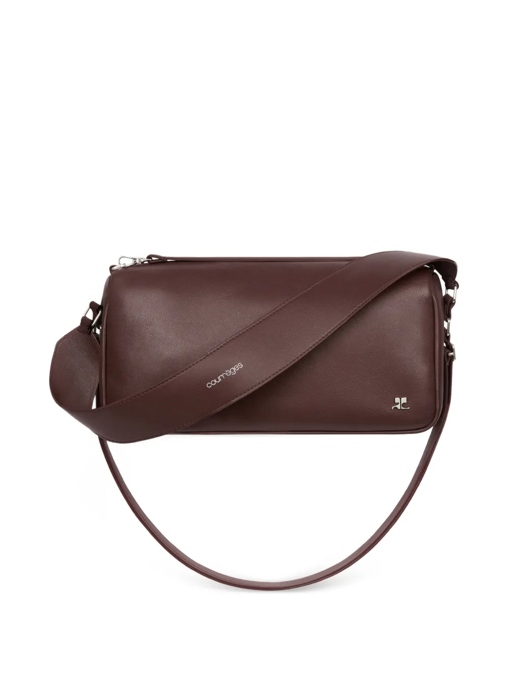 Courrèges Three Sixty medium schoudertas Bruin