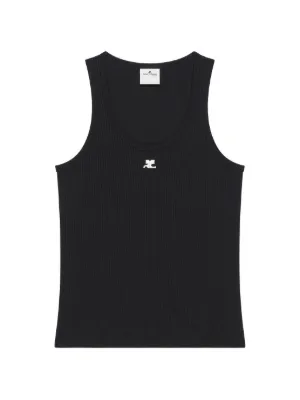 LEMAIRE リブ タンクトップ | ブラック | FARFETCH JP