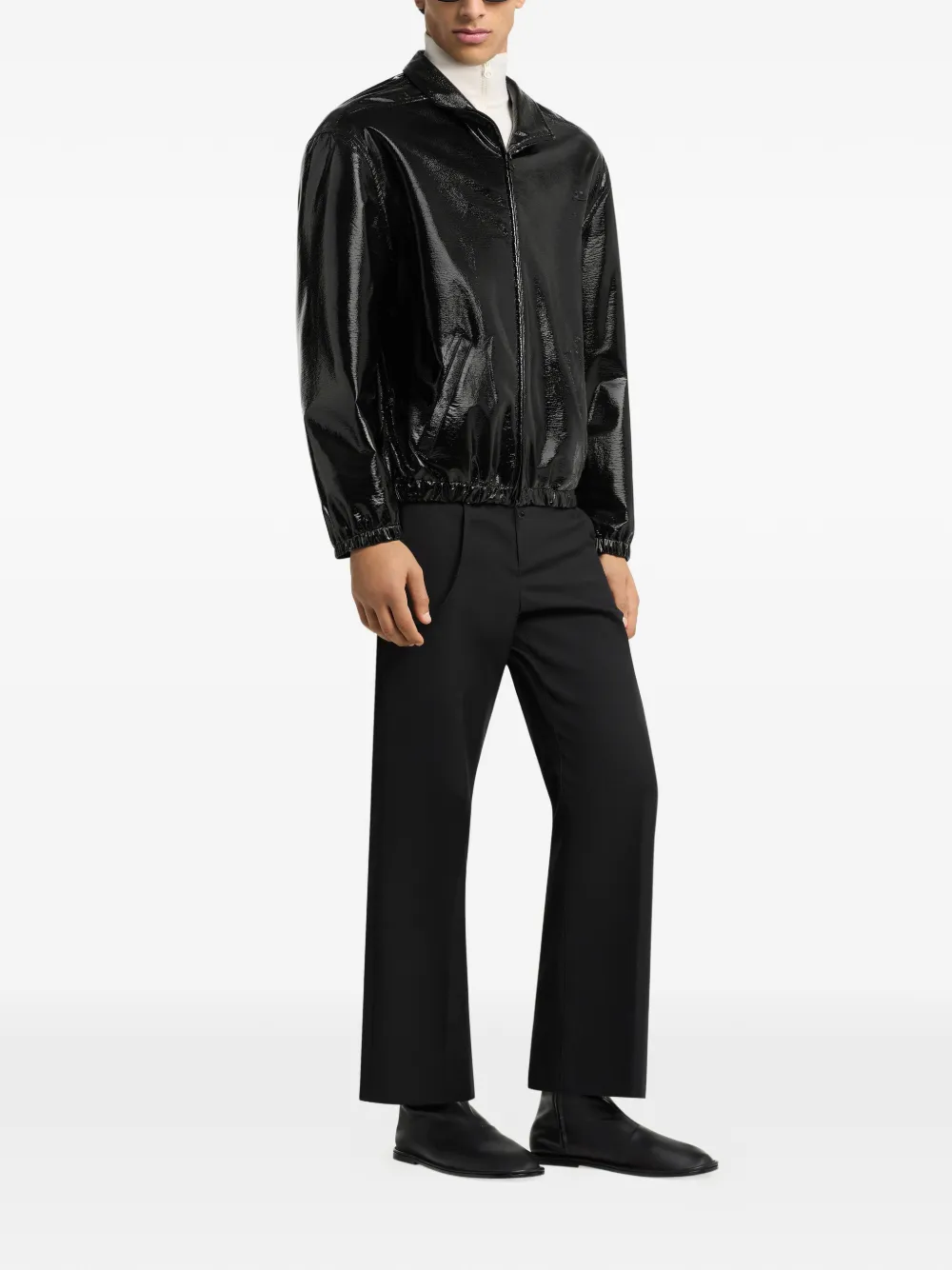 Courrèges Oversized trainingsjack Zwart
