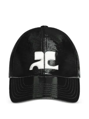 Rick Owens DRKSHDW Embroidered Baseball Cap | Black | FARFETCH