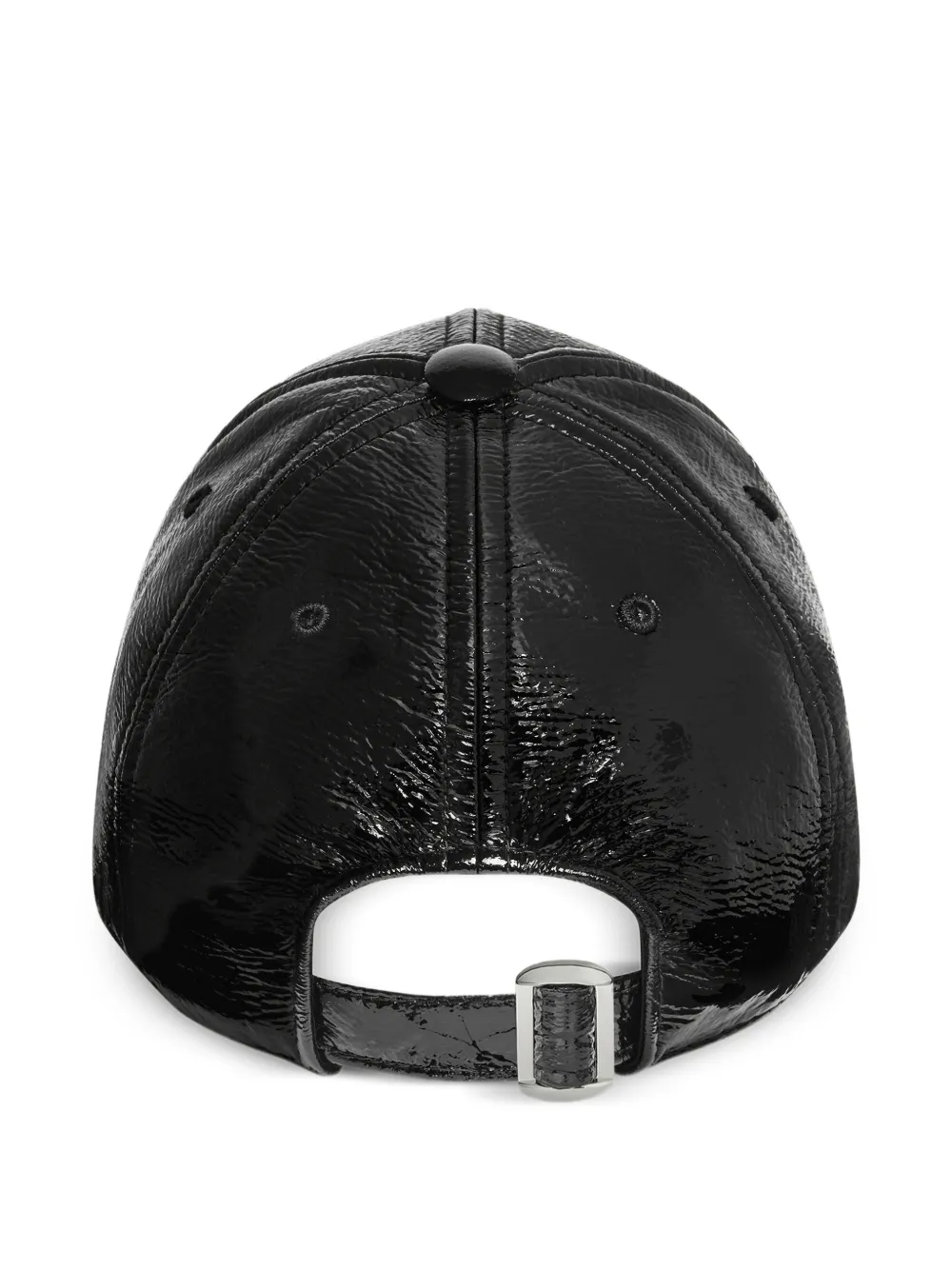 Courrèges Pet met AC-logo Zwart