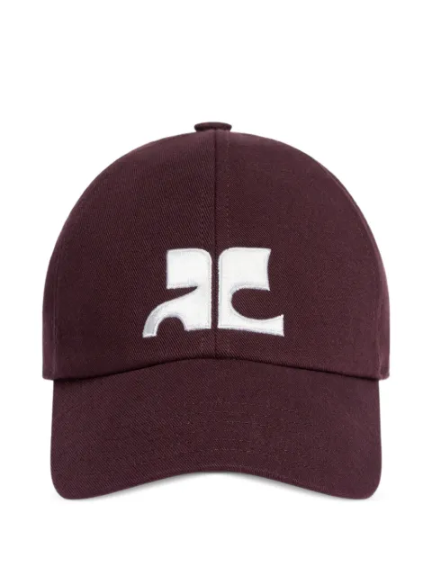 Courrèges AC-logo cotton cap