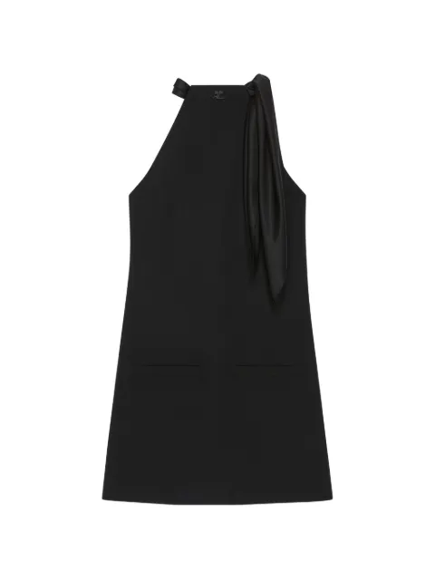 Courrèges vestido corto con detalle del logo
