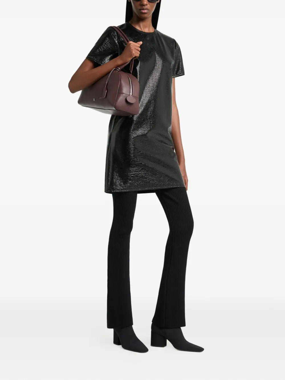 Courrèges Monday schoudertas Bruin