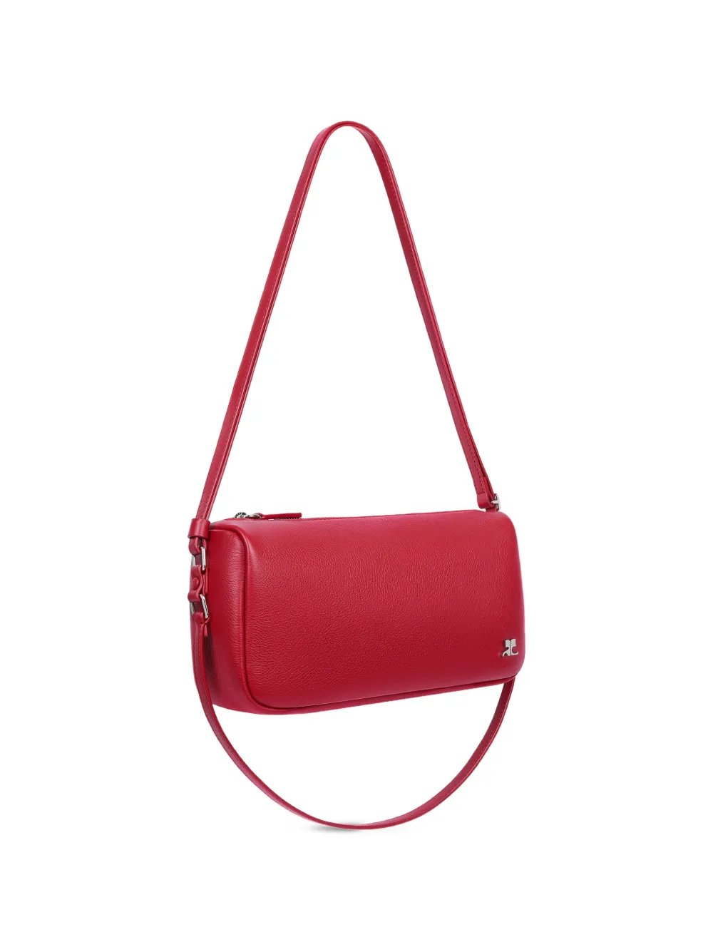 Courrèges Kleine Three Sixty schoudertas Rood