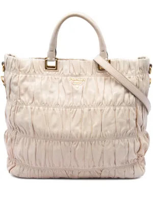 Prada Pre-Owned 2000-2025 ナッパ ゴーフル グラデーション