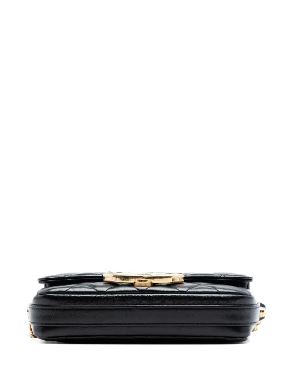 CHANEL Pre-Owned 2021-2026 Quilted Lambskin Giant CC Flap Phone