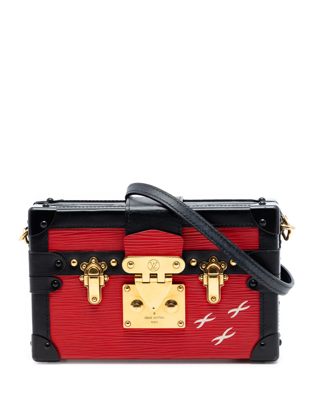 Louis Vuitton Pre-Owned 2015 Epi Petit Malle crossbody bag - Rosso