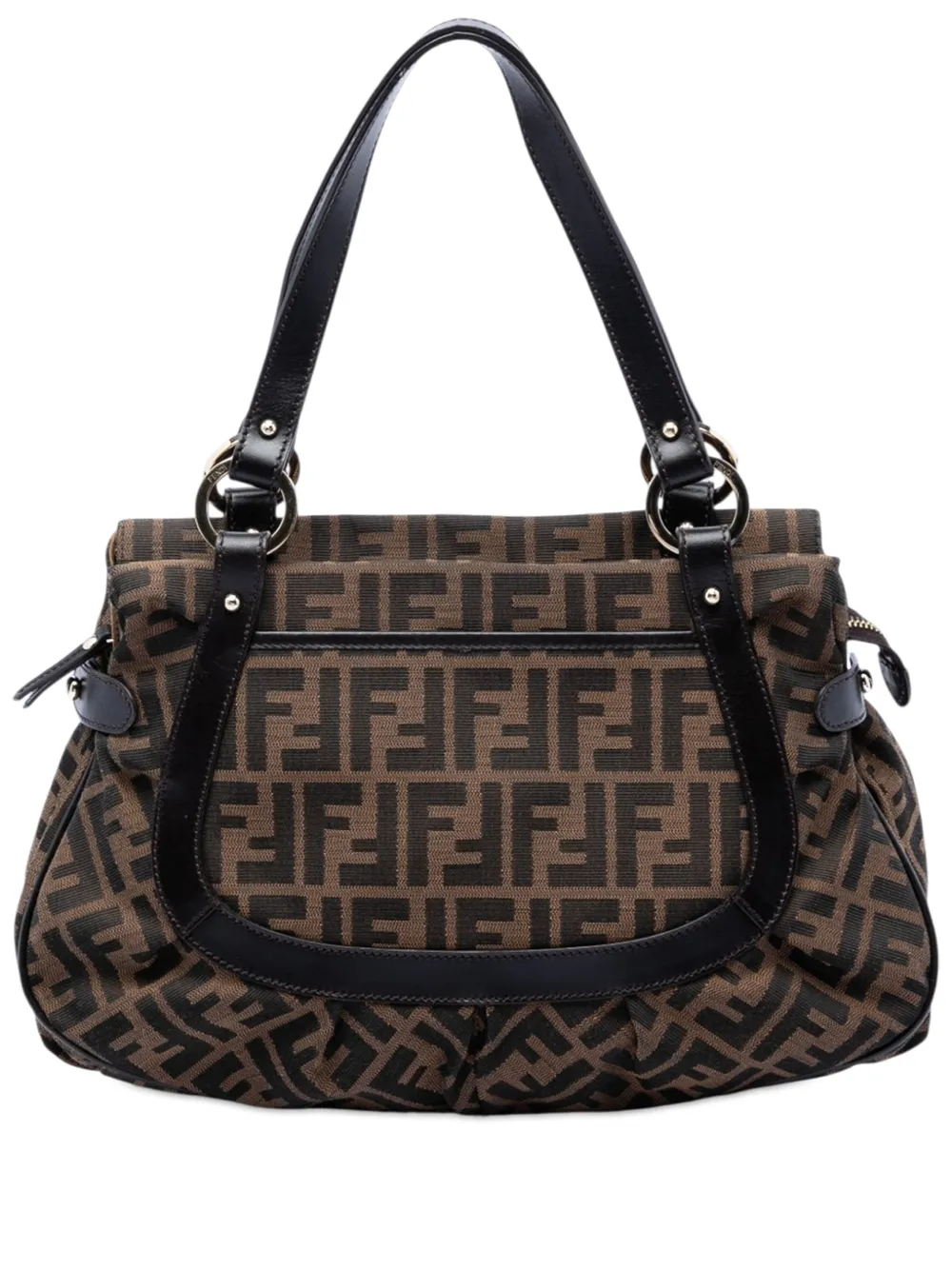 Fendi Pre-Owned 2010-2026 Medium Zucca Canvas Chef Shopper tote bag - Braun