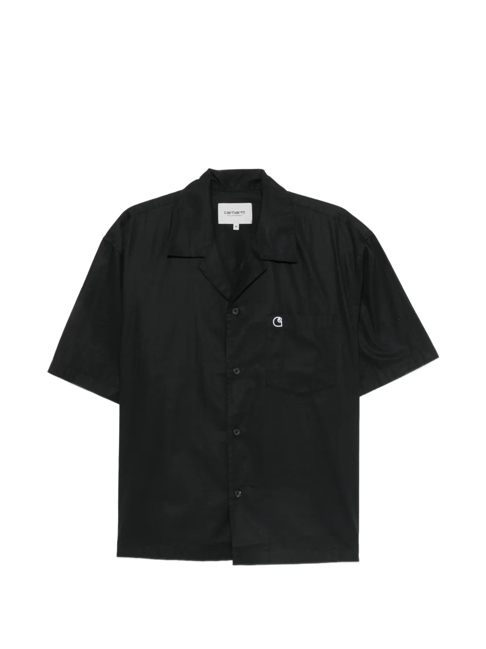 Carhartt WIP Kendry logo-embroidered short-sleeve cotton shirt - Nero