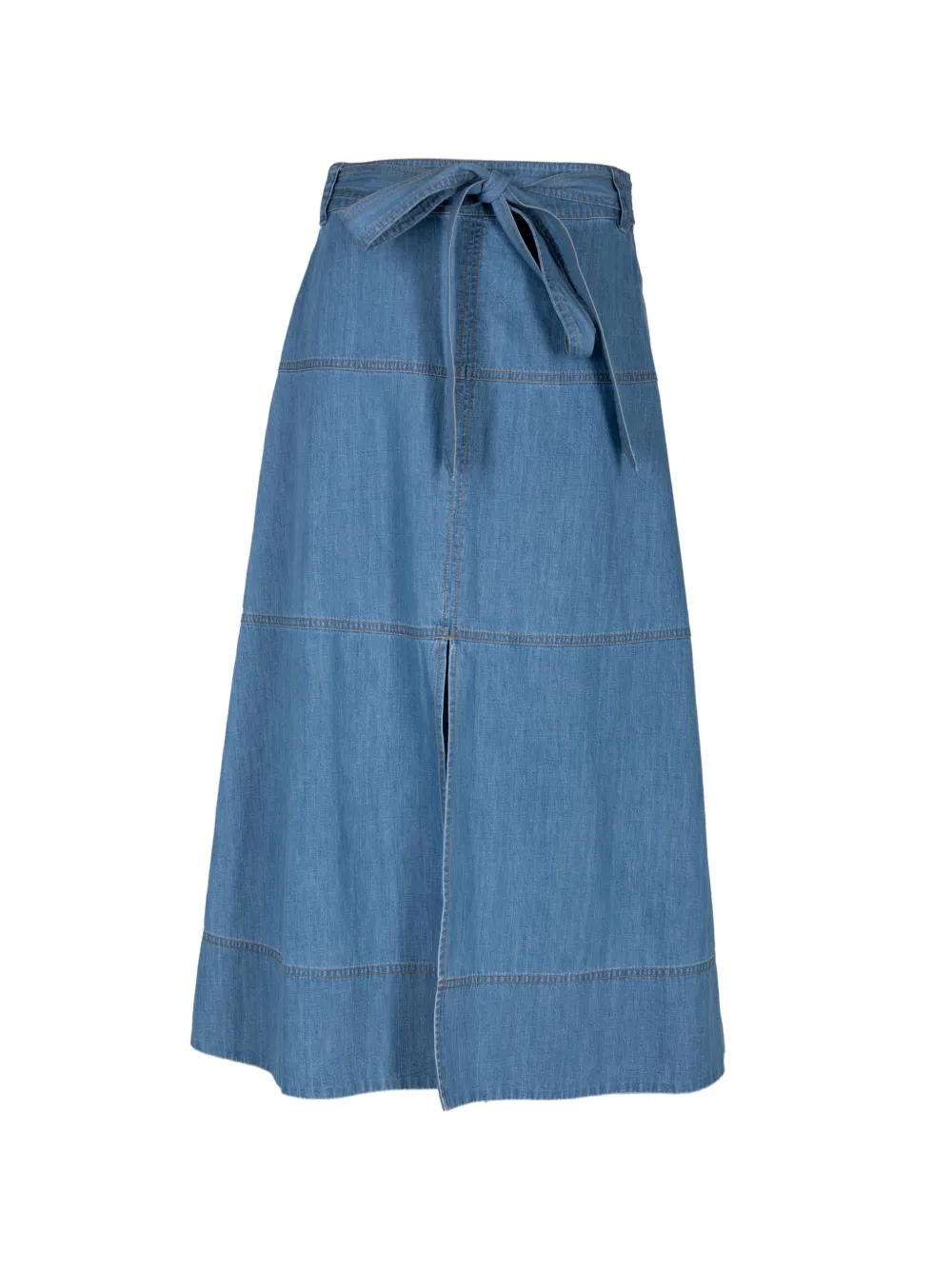 Tanya Taylor Hudley midi skirt - Blu