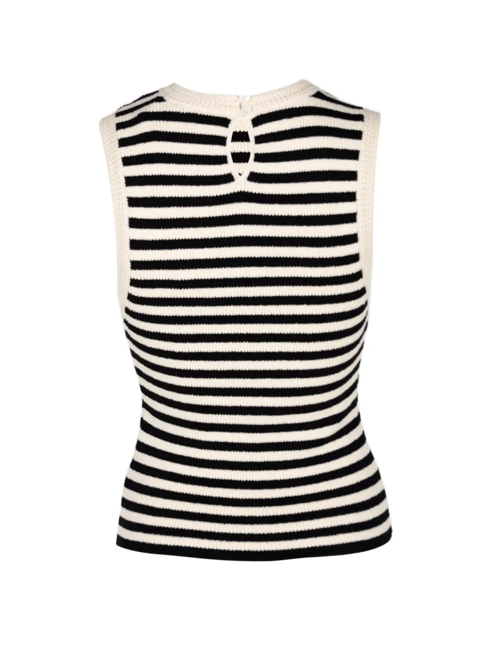  Frame Top Con Cuello Redondo - Negro 