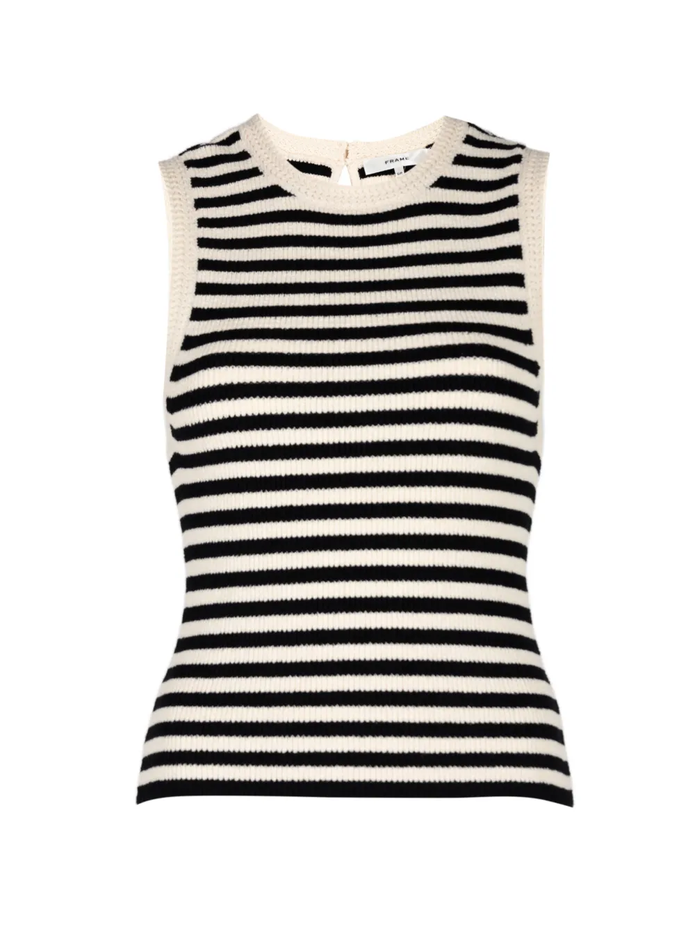 FRAME crew-neck vest - Nero