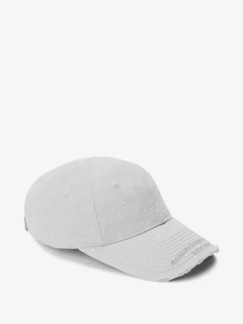 Alexander Wang gorra con detalles de cristales