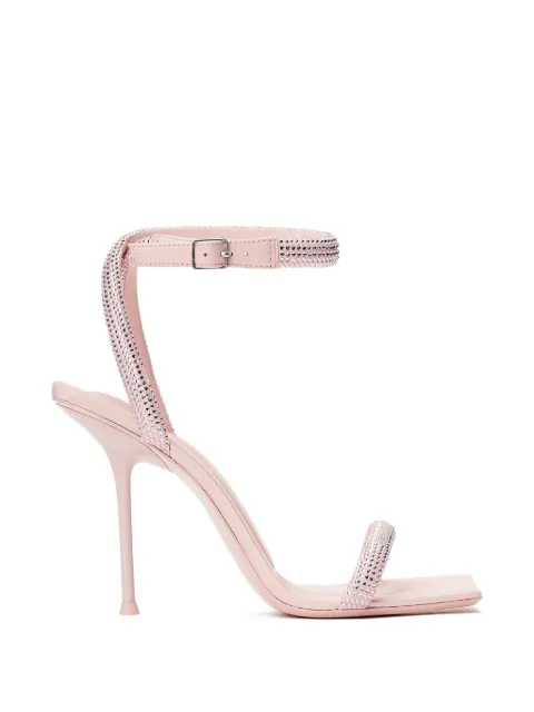Alexander Wang Julie crystal-embellished heeled sandals
