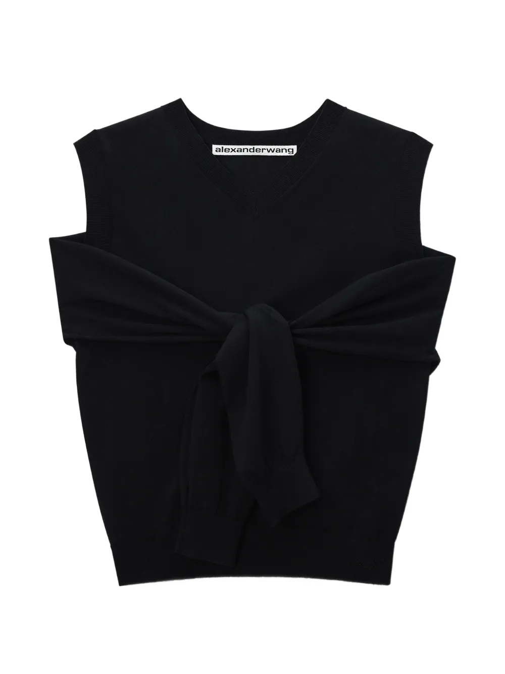 Alexander Wang Canotta con scollo a V - Nero