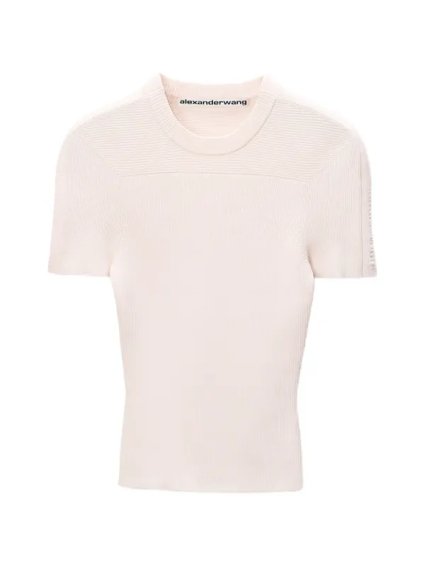 alexanderwang ピンクロゴ Tシャツ M Alexander Wang ロゴ Tシャツ | ピンク | FARFETCH JP