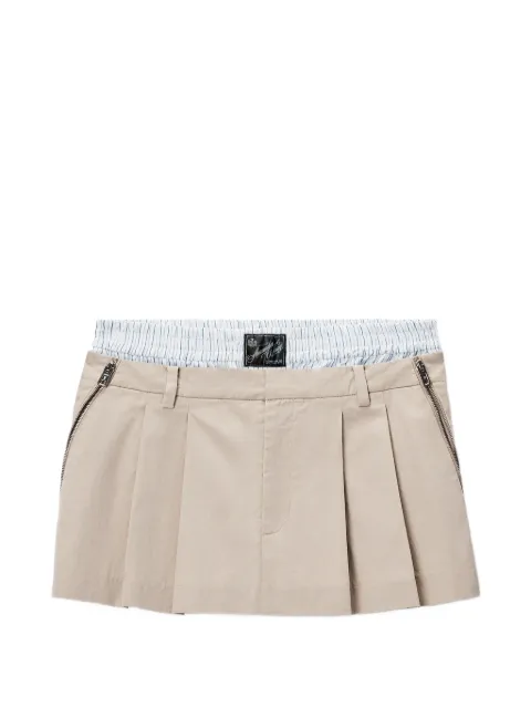 Alexander Wang skorts mini plisados
