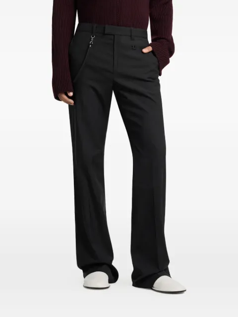 Courrèges logo-patch trousers