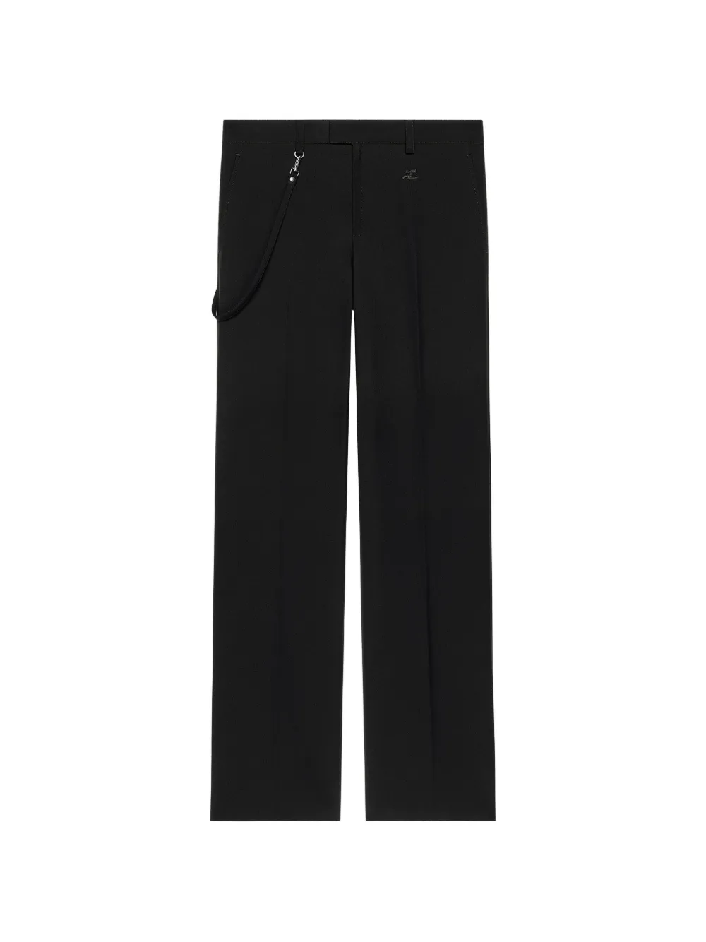 Courrèges Pantaloni sartoriali - Nero