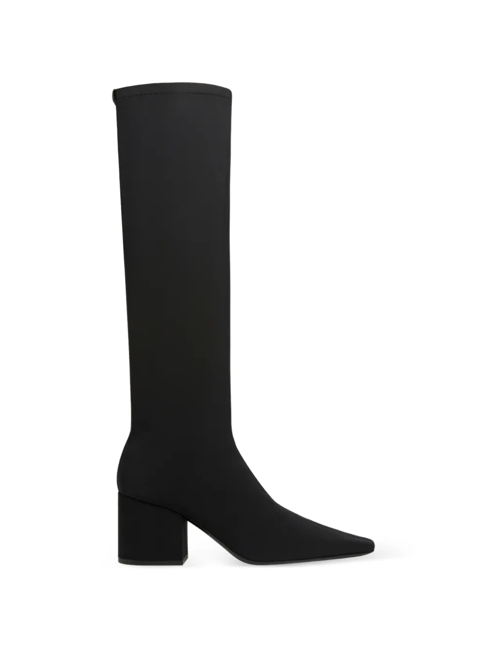 Courrèges stretch-jersey knee-high boots - Nero