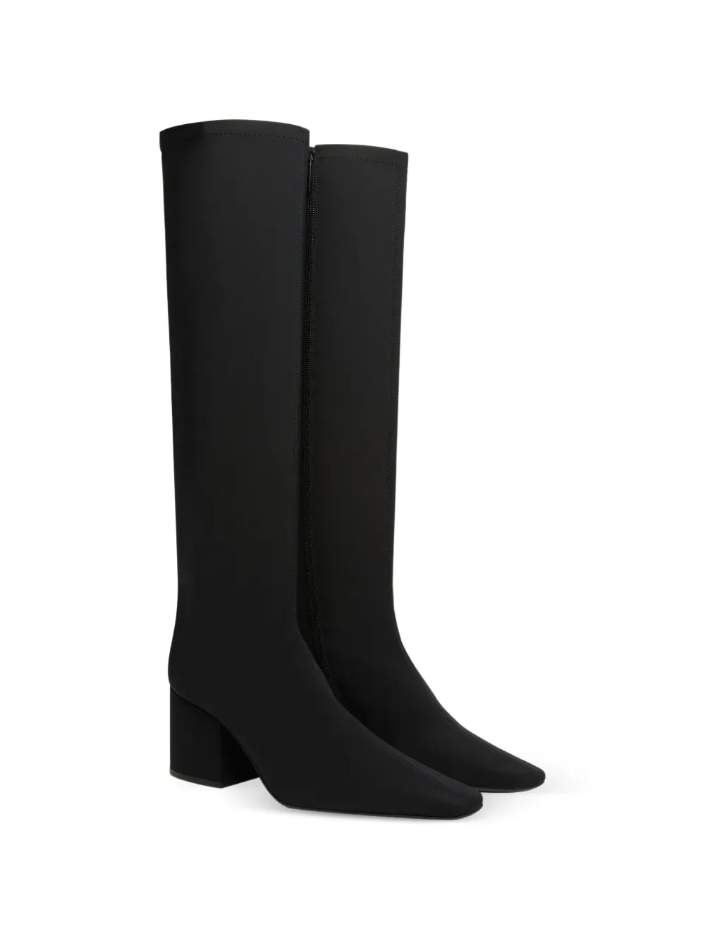  Courrèges Botas Altas Stretch - Negro 