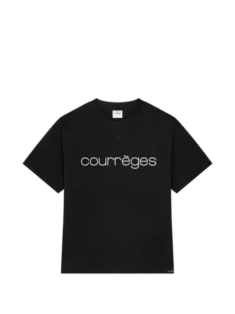 Courrèges T-shirt met logoprint