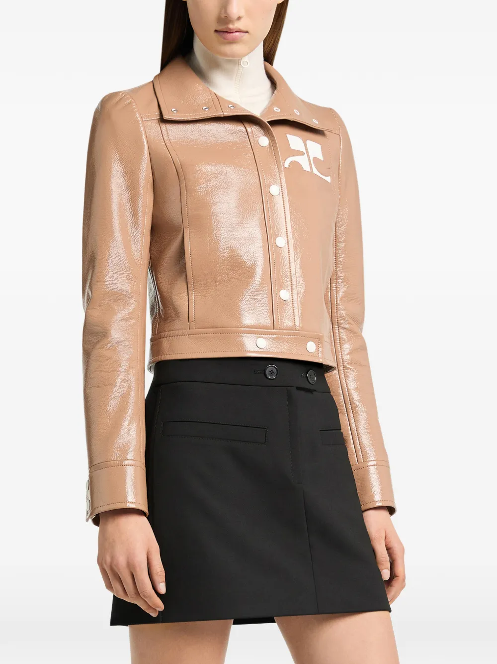 Courrèges Cropped jack Beige